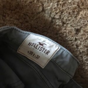 Men's grey Hollister pants size 30x32